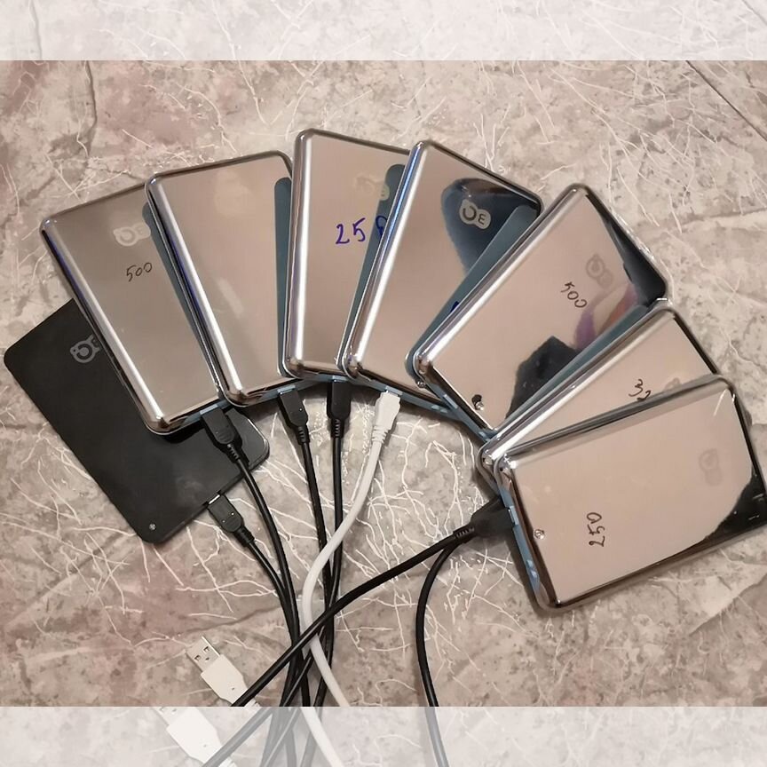 Внешние жёсткие диски hdd и ssd