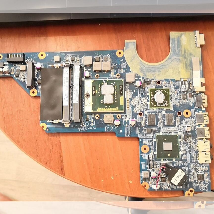 Материнская плата daor12MB6E0 Rev: E hp g6 g7