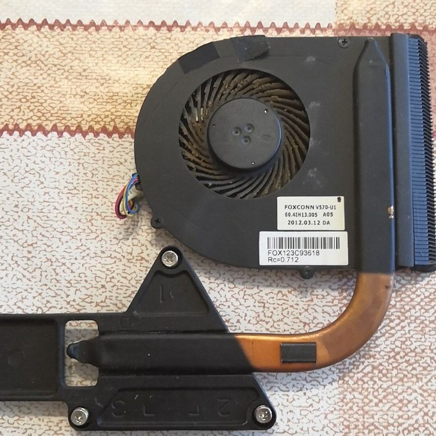 Система охлаждения для ноутбука B570, B570, V570
