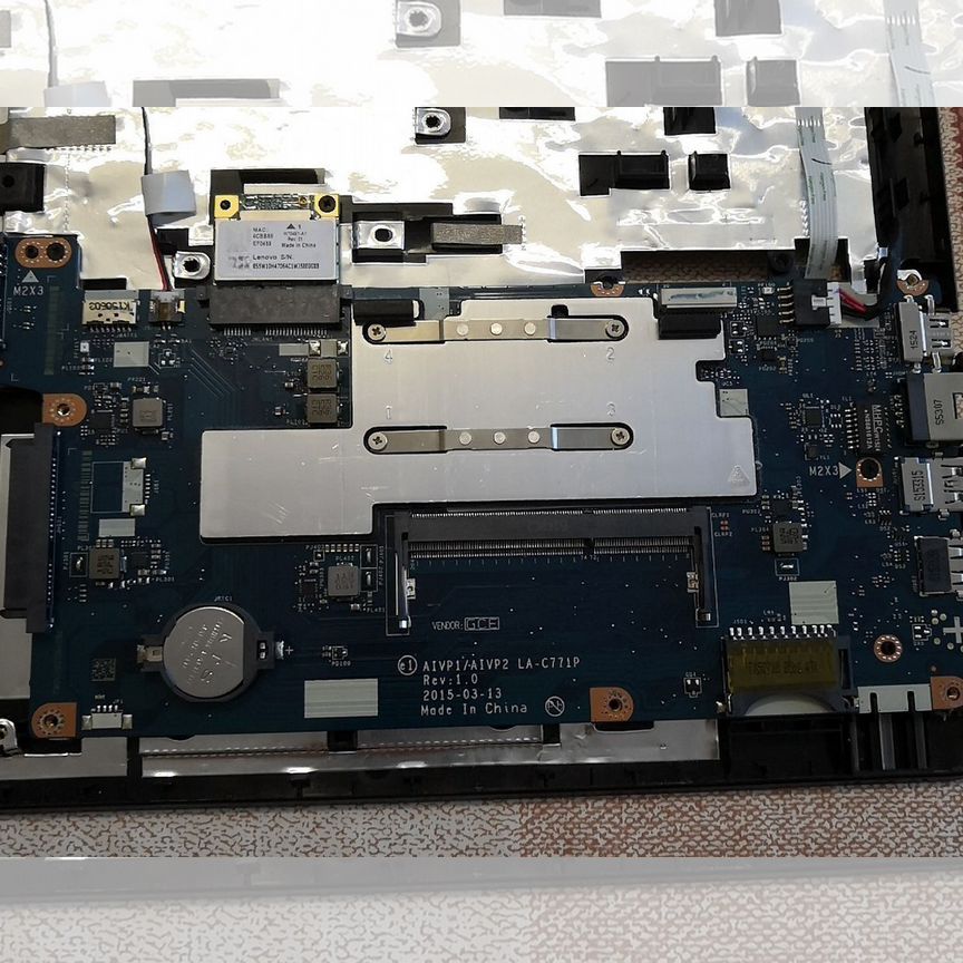 Материнская плата la-c771p rev: 1.0