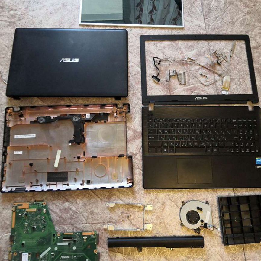 Asus x551m разбор запчасти