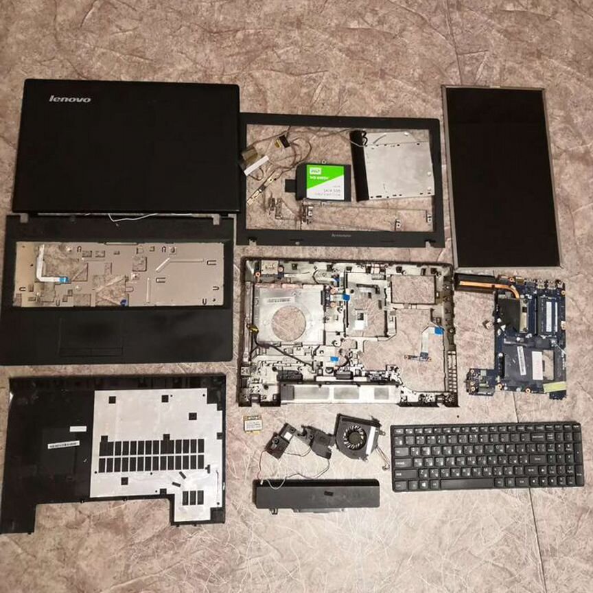 Ремонт Ноутбука Lenovo g505 разбор запчасти