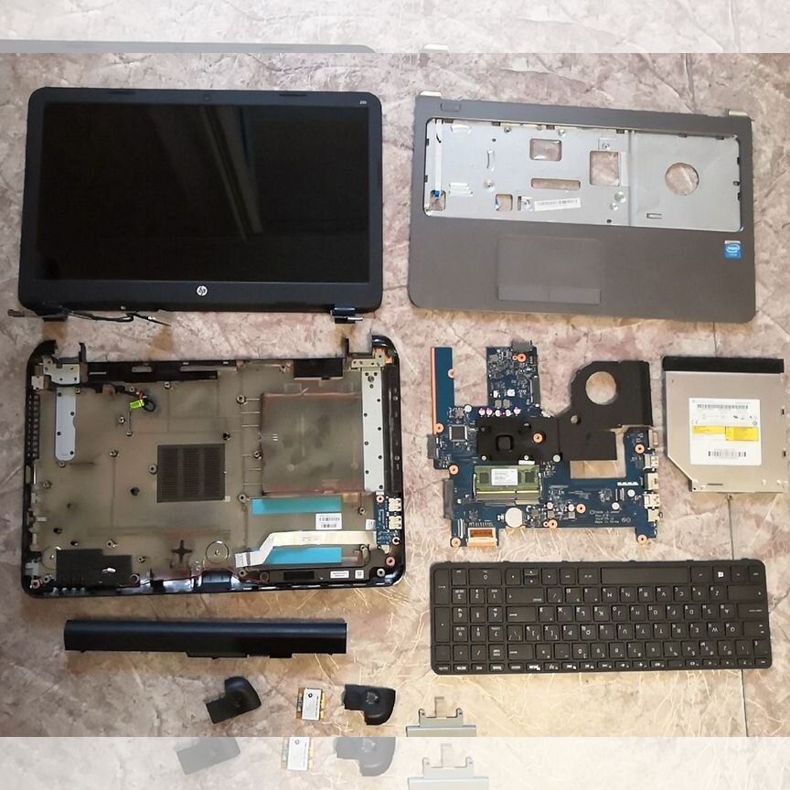 Hp 250 g3 ремонт разбор запчасти