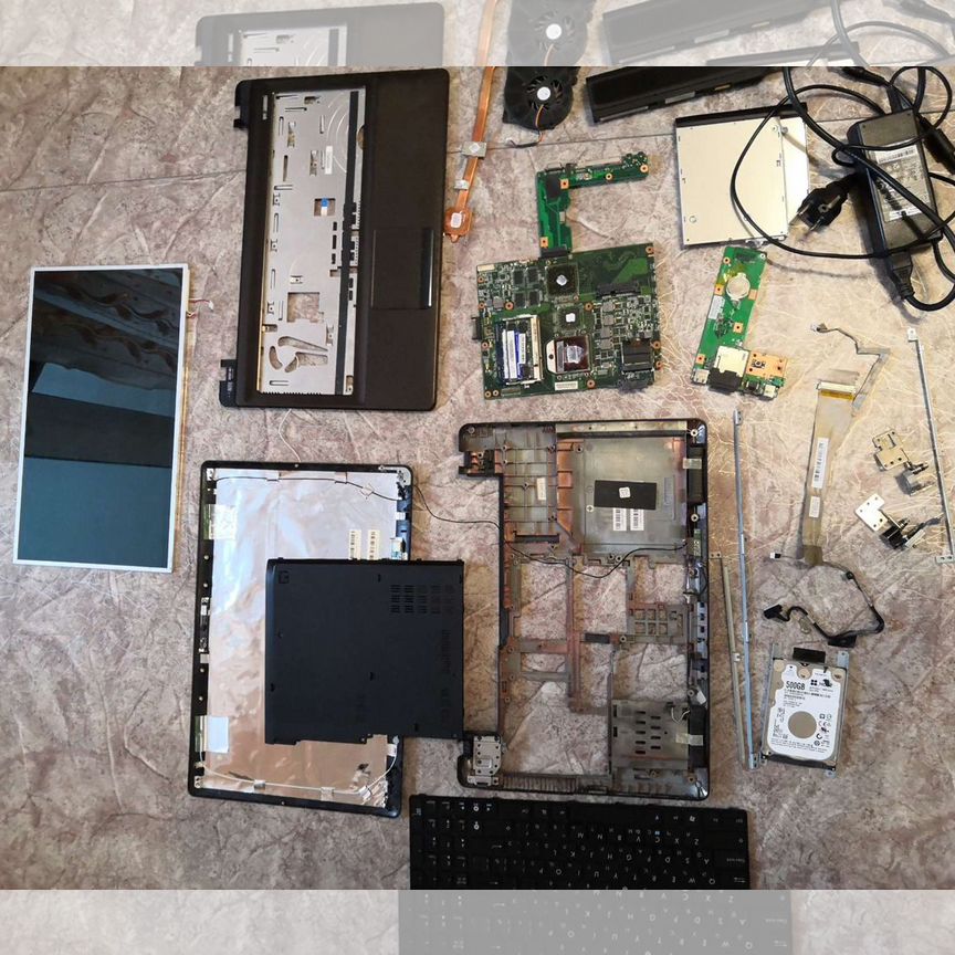 Asus k52d ремонт разбор запчасти