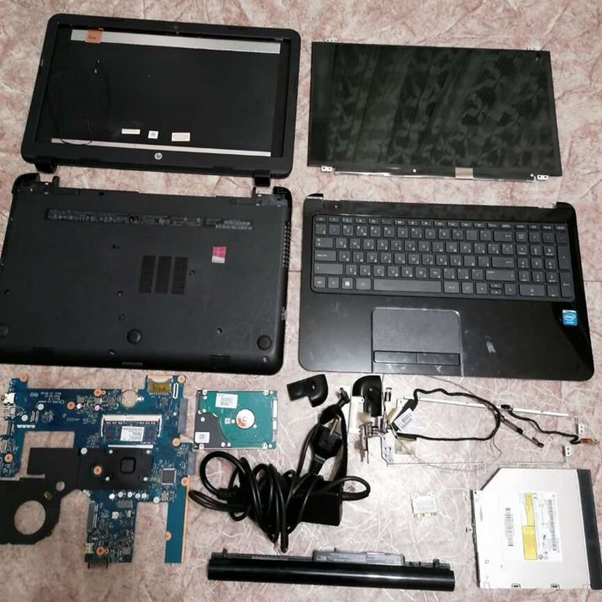 HP 15-r050sr разбор ремонт запчасти