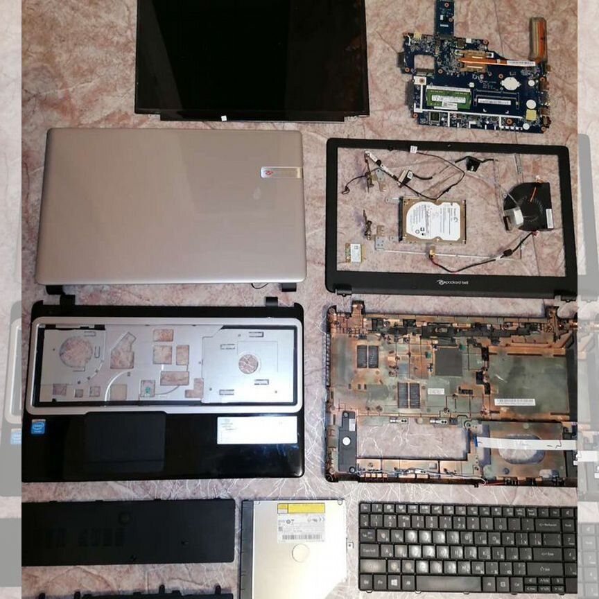 Ремонт Ноутбука Packard Bell V5wt2 разбор запчасти