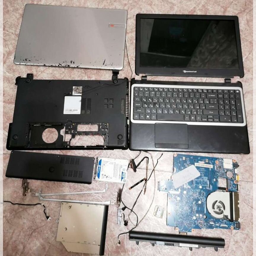 Packard Bell te69kb разбор ремонт запчасти