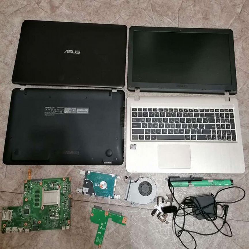 Asus d540y разбор ремонт запчасти