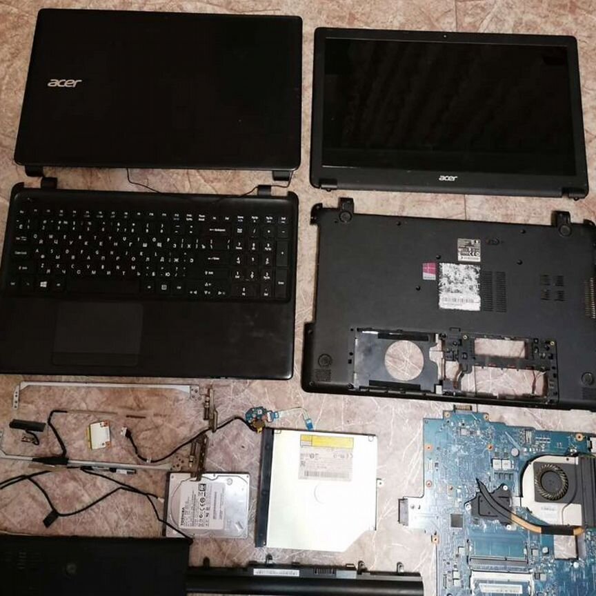 Acer e1-522 разбор ремонт запчасти
