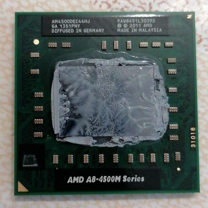 Процессор AMD a8-4500m