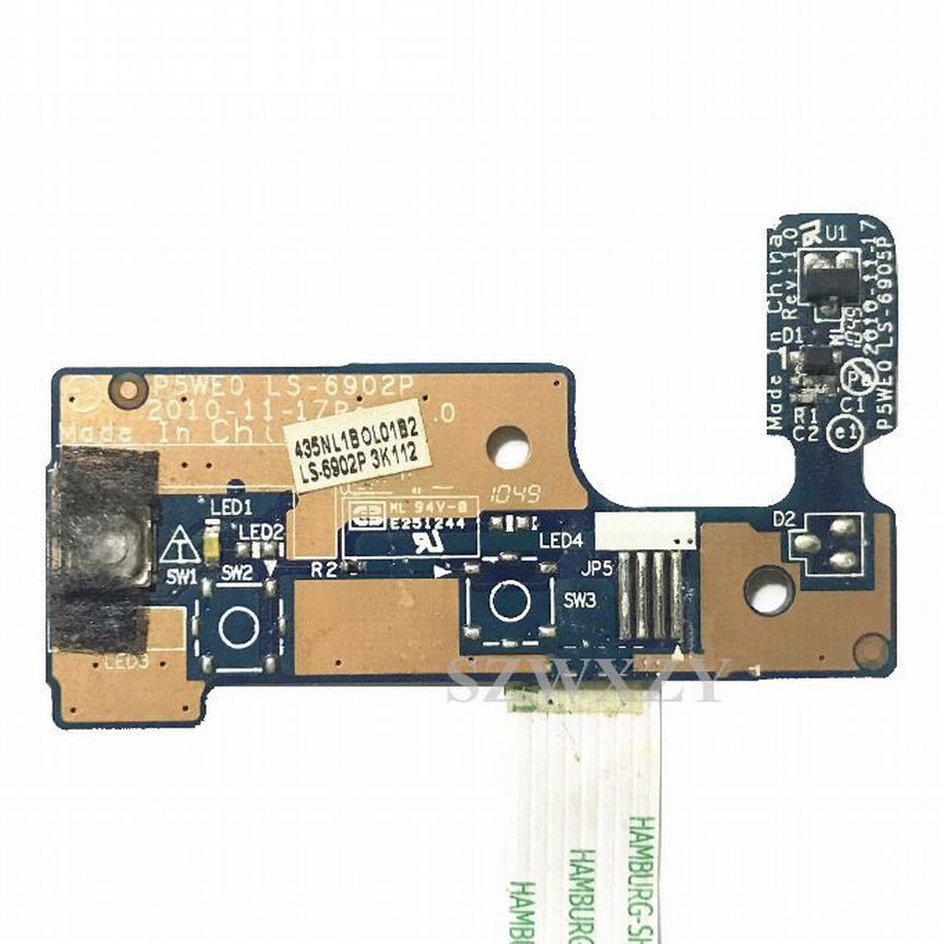 Кнопка включения Acer Aspire 5750 (LS-6902P)
