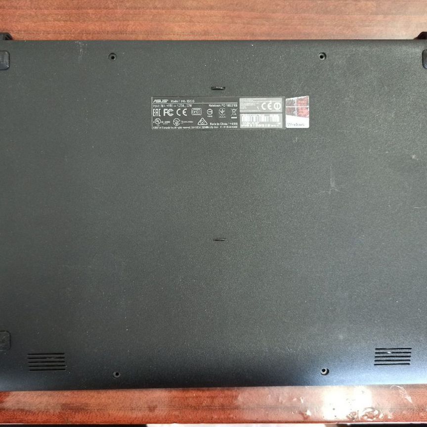 Поддон, корыто для ноутбука asus x553s