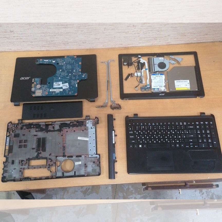 Acer e1-522 разбор ремонт запчасти