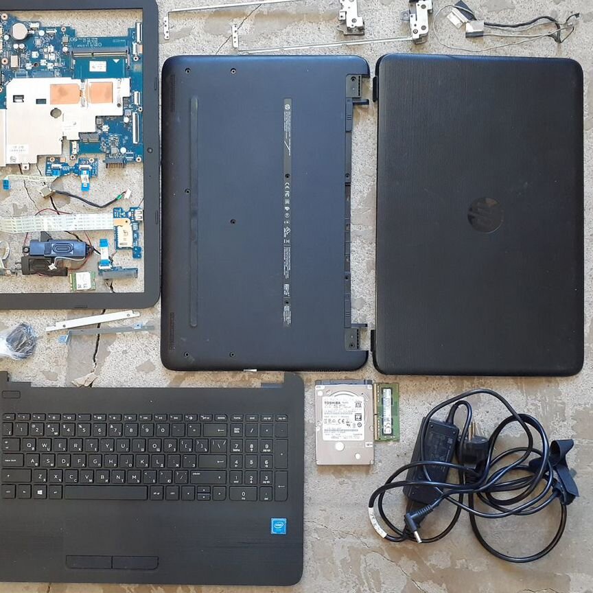 HP 15-ay501ur разбор ремонт запчасти