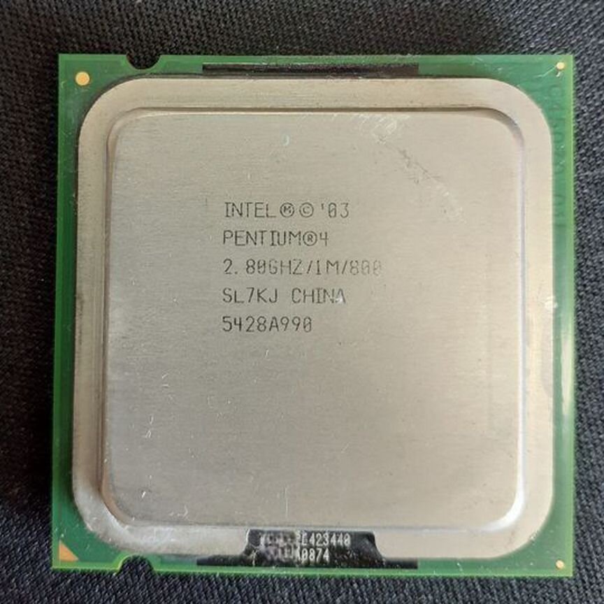Процессор intel pentium 4 2.80ghz сокет: plga775