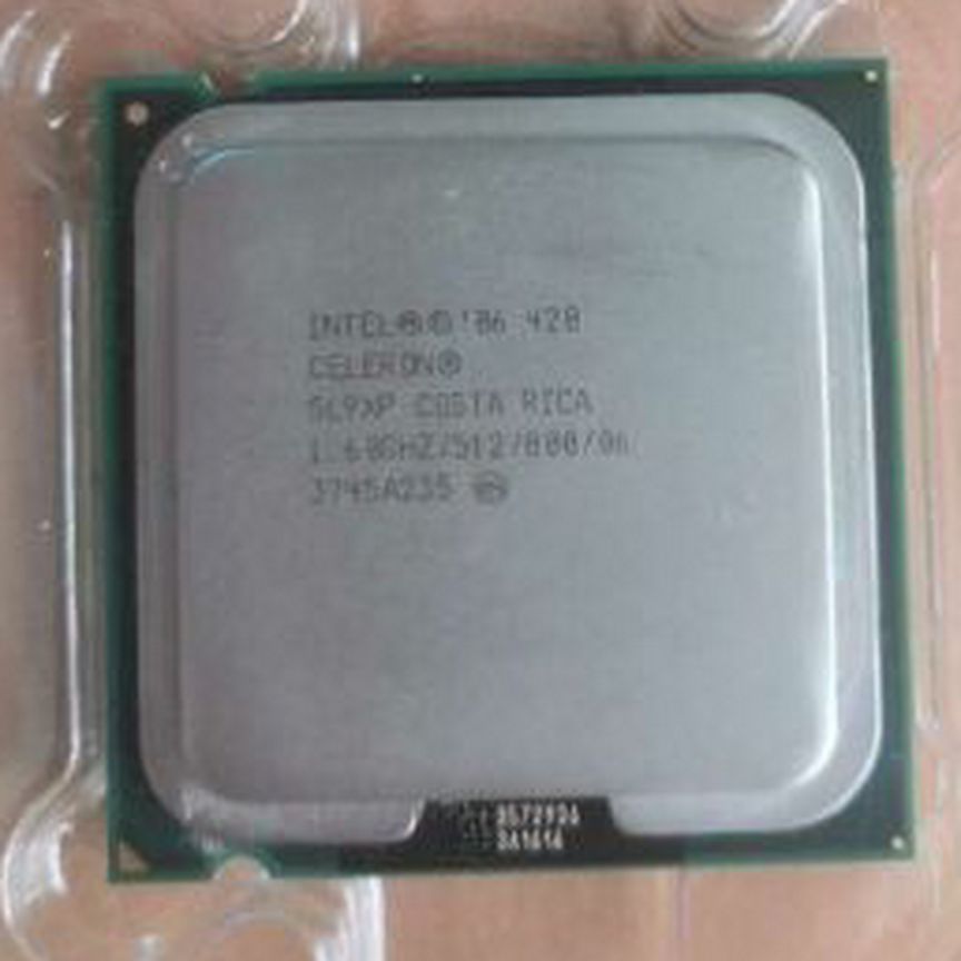 Процессор intel 420 celeron 1.60ghz 512 775сокет