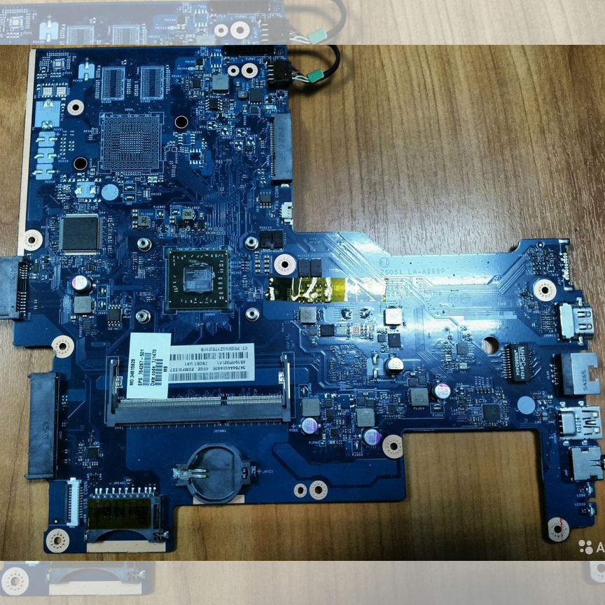 Материнская плата HP 15G ZS051 LA-A996P Нерабочая