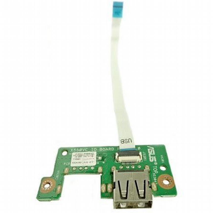 Плата USB, разъём питания для ноутбука Asus x550с