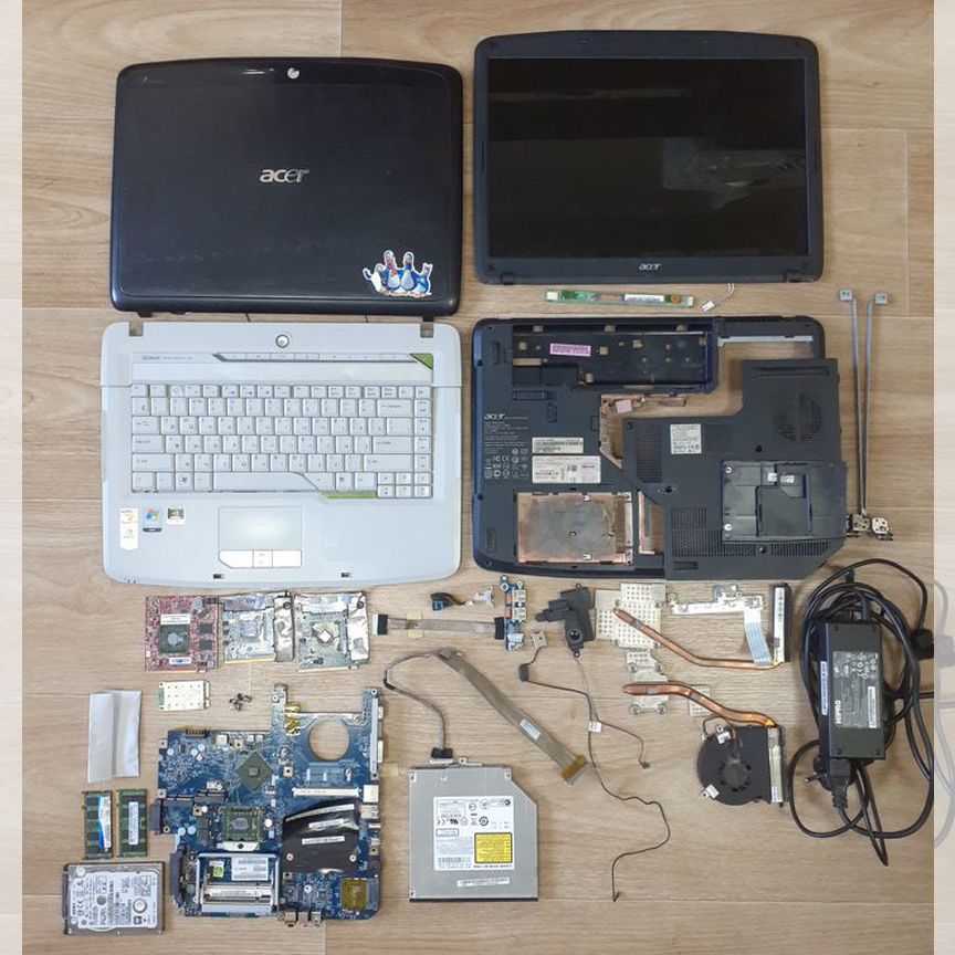 Acer aspire 5520 Разбор ремонт запчасти