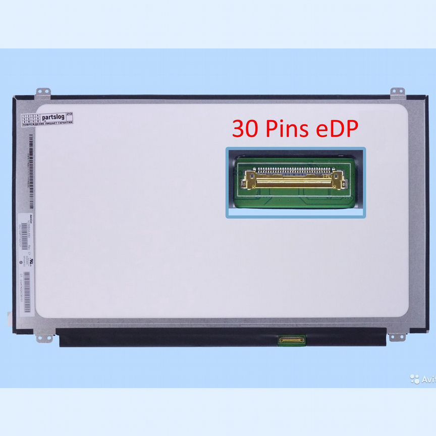 Матрица 15.6 1366х768 30 pin n156bga-EA2 матовая