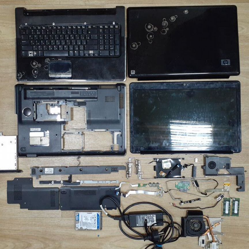 HP dv7 - 3050er Запчасти ремонт разбор