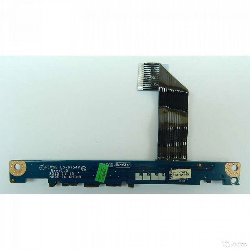 Ls-6754p Панель LED индикаторов Lenovo g570 g575