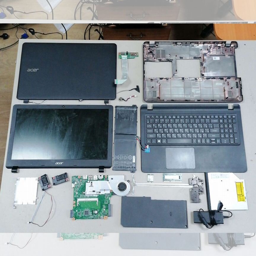 Acer es1-533 N16C2 разбор ремонт запчасти
