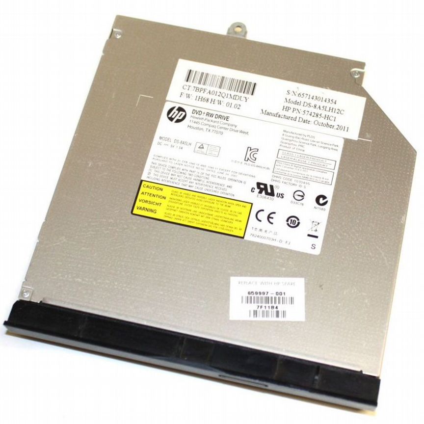 Dvd/Cd привод для ноутбука hp g6-1000 g7-1000