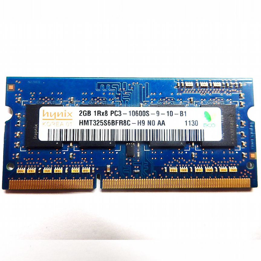 Hynix 2GB HMT325S6BFR8C-H9 N0 AA 2GB 1Rx8 PC3-1060