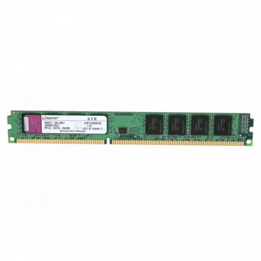Память dimm DDR3 4096MB PC10666 1333MHz Kingston