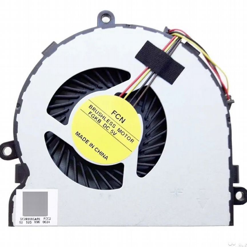 Кулер для HP 15-ac 15-ay 15-ba 15-bs 15-bw 15-ra
