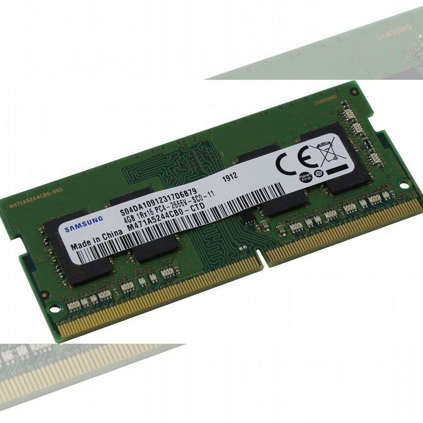 Модуль памяти samsung M471 SO-dimm DDR4 dimm 4 Гб