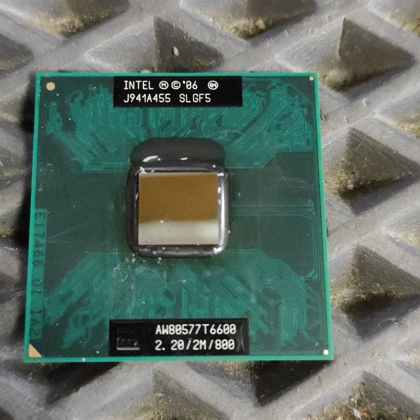 Процессор lntel Core 2 Duo T6600 CPU