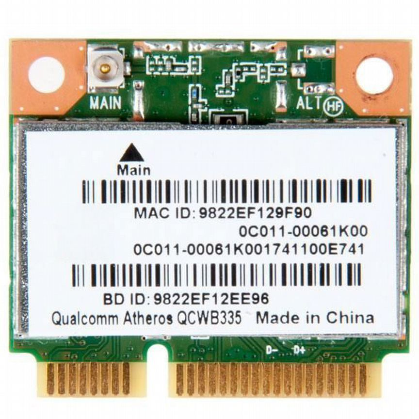 Модуль Wi-Fi qcwb335/HMC 802.11B/G/N+BT4.0(1*1) (0