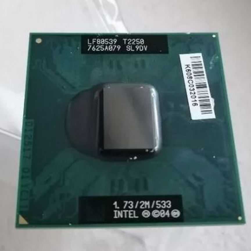 Процессор intel core 2 duo T2250