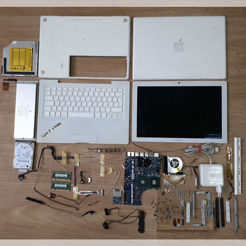 Macbook a1181 разбор Запчасти Ремонт