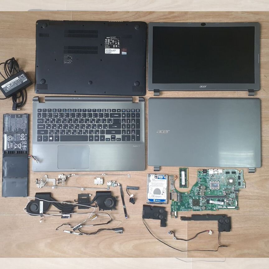 Acer v5-552G ZRI Разбор Ремонт Запчасти