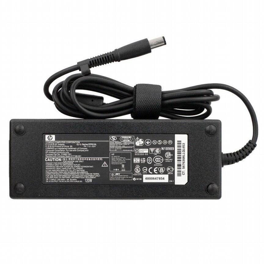 Блок питания для ноутбука HP 18.5V 6.5A 120W