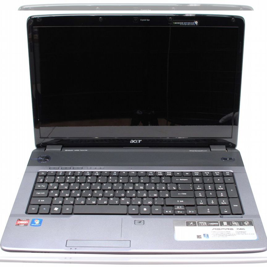 Ноутбук acer Aspire 7540 7540g 7240 в разбор