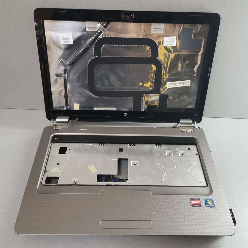 Корпус, разбор ремонт запчасти HP G62
