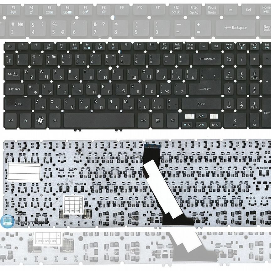 Клавиатура новая Acer V5-531, V5-551, V5-571