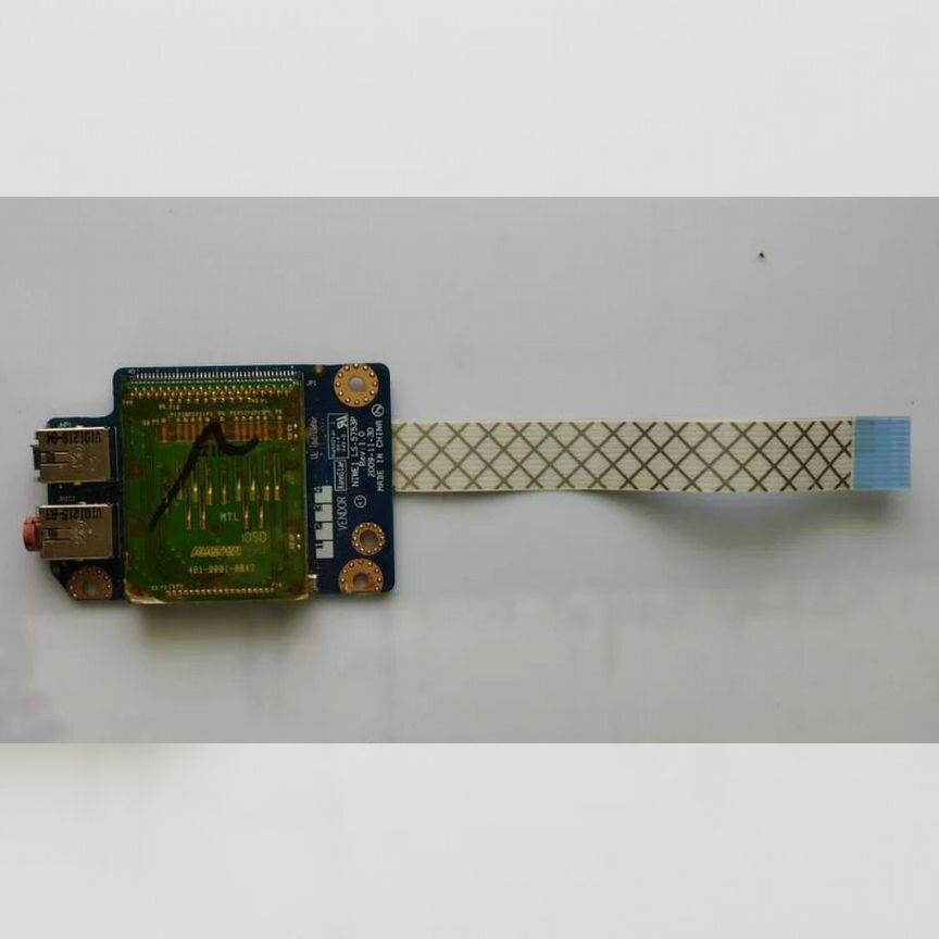 Плата картридер, аудио Lenovo G565, G560 LS-5753P