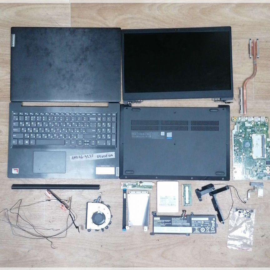 Lenovo S145-15AST Разбор Ремонт Запчасти