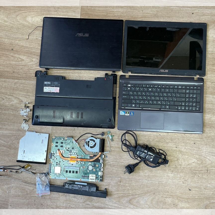 Asus x55vd разбор ремонт запчасти