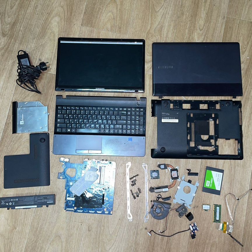 Samsung np305e5z разбор запчасти ремонт