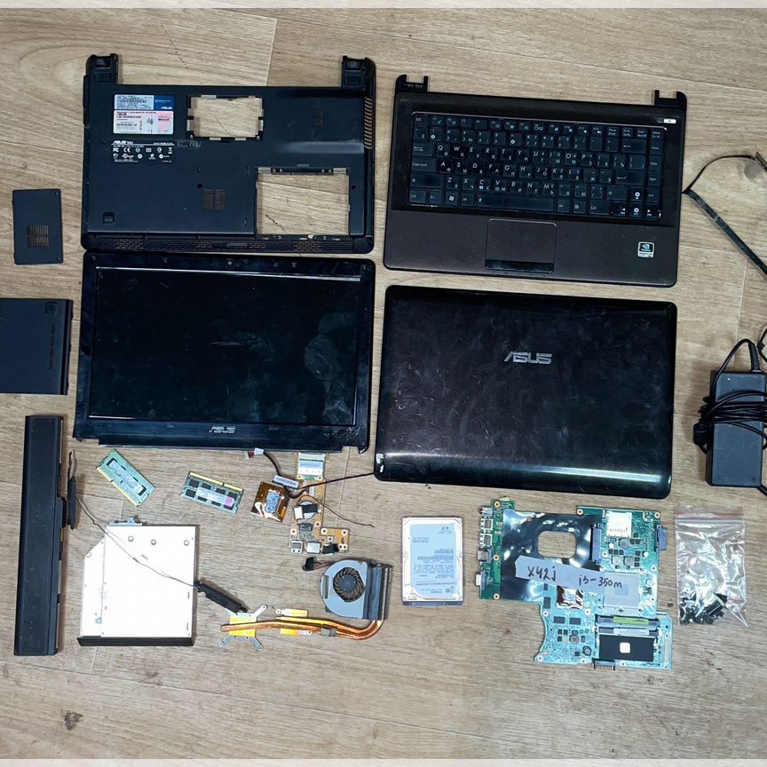 Asus x42j разбор ремонт запчасти