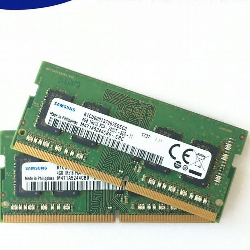 Оперативная память 4 GB DDR4 2400 мгц