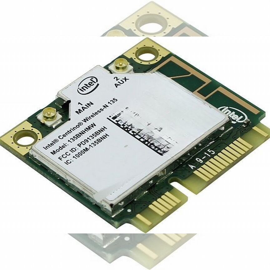 Адаптер Bluetooth+Wi-Fi Intel 135bnhmw, 802.11n, 2