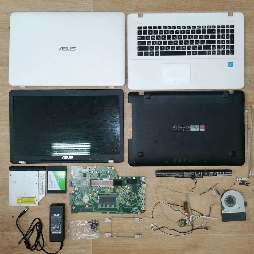 Asus X751S Разбор Ремонт Запчасти