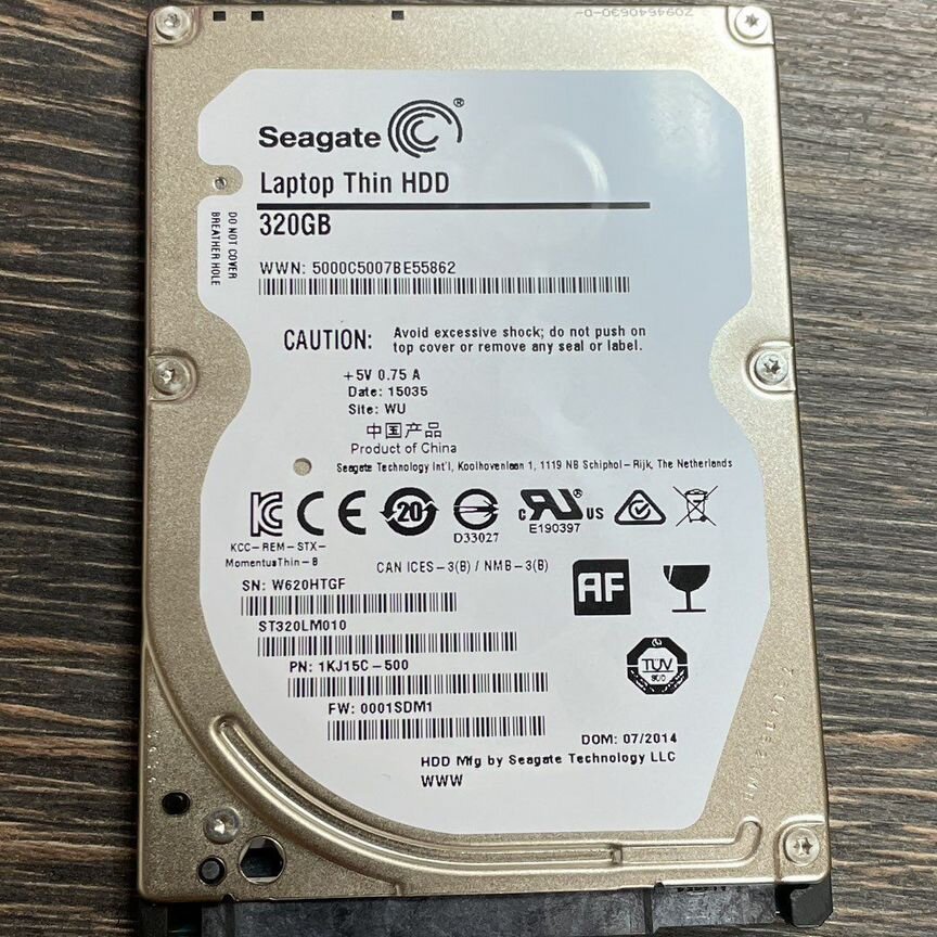 Жесткий диск seagate 320gb